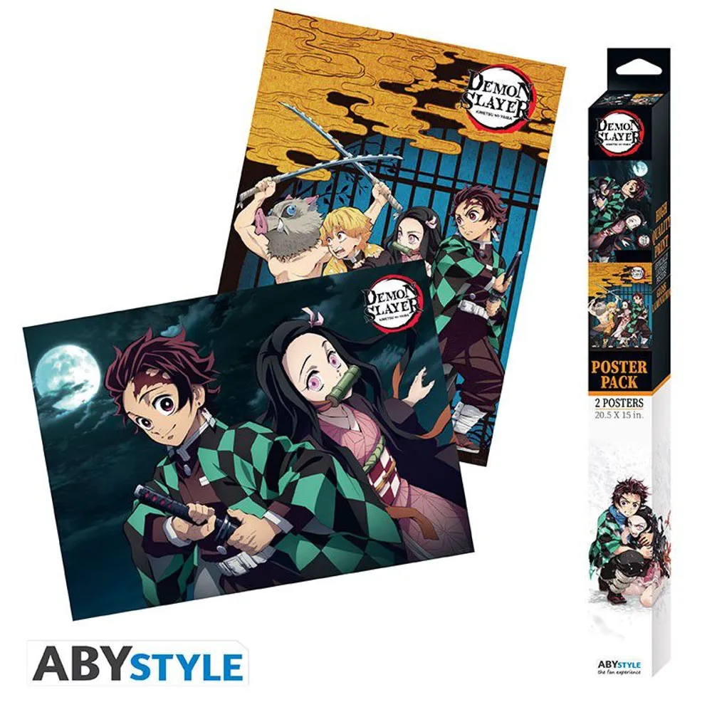 DEMON SLAYER - Poster Chibi 52x38 - Slayers* - Abysse Corp