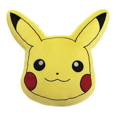 Coussin - Pokemon - Tête De Pikachu 40 Cm