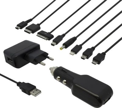 Pack Chargeur Sec + Cac Universel Konix