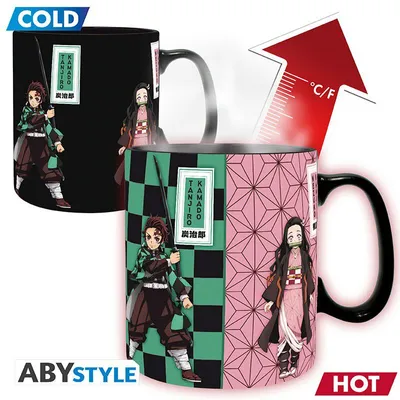 NARUTO SHIPPUDEN - MUG HEAT CHANGE - 460 ML - KAKASHI/ITACHI