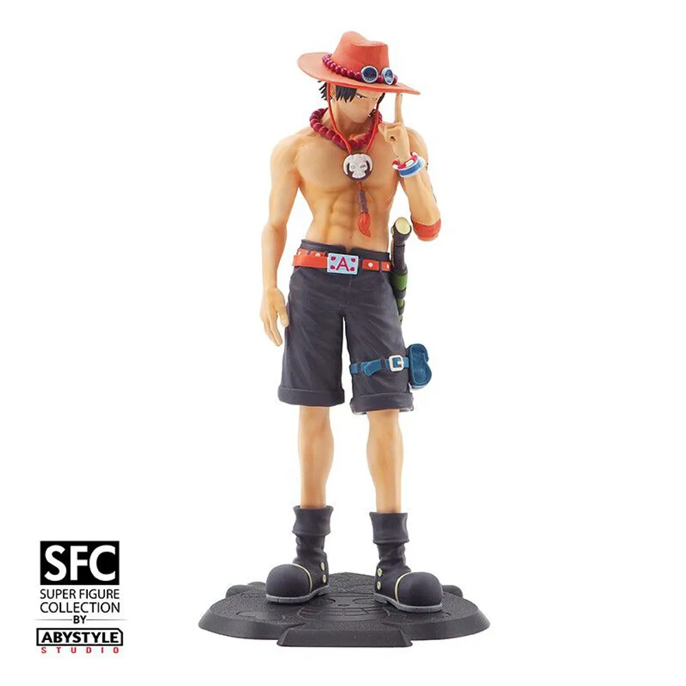 Figurine One Piece Micromania ABYSSE CORP Figurine Sfc - One Piece - Portgas D.ace | Les Terrasses du Port