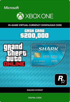 DLC - Grand Theft Auto V Tiger Shark - 200 000 GTA Dollars Xbox One