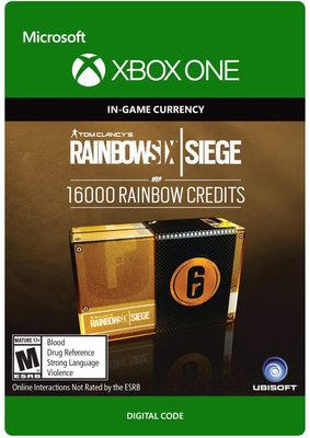 DLC - Rainbow Six Siege 16 000 Rainbow Credits - Version digitale