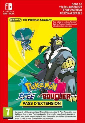 Pokémon Édition Epée ou Édition Bouclier - DLC - Pass d'Extension