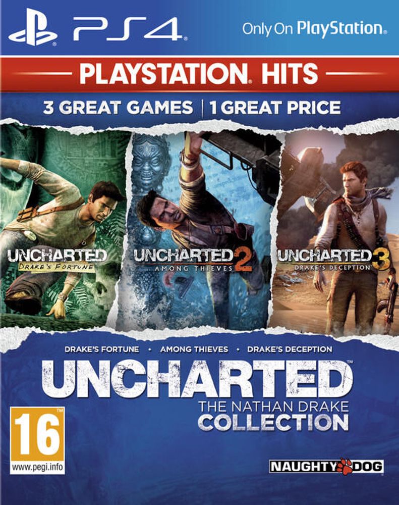 Uncharted The Nathan Drake Collection Hits