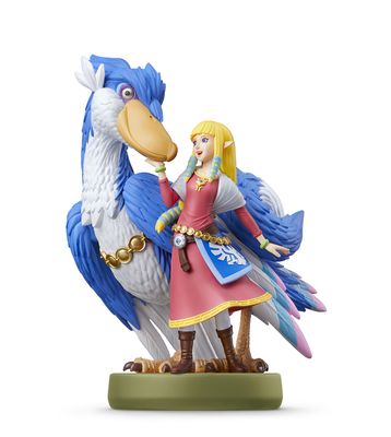 Figurine Amiibo Zelda Zelda Et Son Célestrier