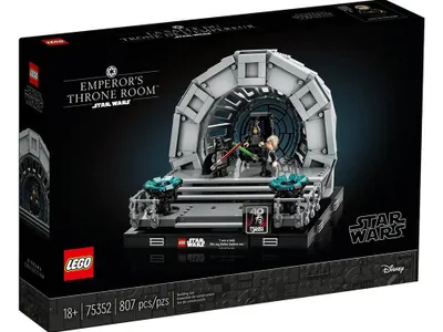 Lego - Star Wars - Diorama De La Salle Du Trone De L'empereur