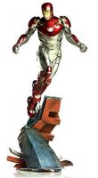 Statuette Iron Studios - Spider-Man Homecoming - Iron Man Battle Diorama Scene 1
