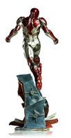 Statuette Iron Studios - Spider-Man Homecoming - Iron Man Battle Diorama Scene 1