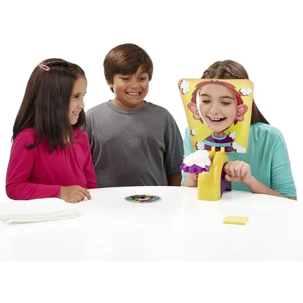 Pie in Face Cannon Game Whipped Cream Family Board Game New 
