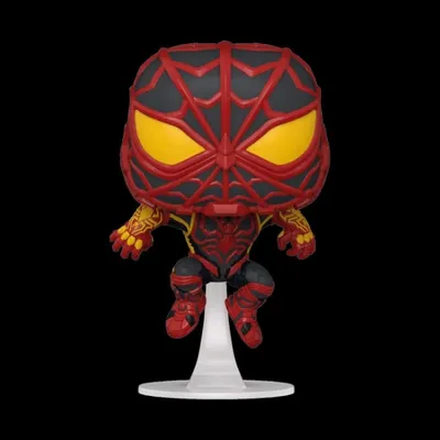 Funko Pop! Miles Morales Spider Man in Strike Suit
