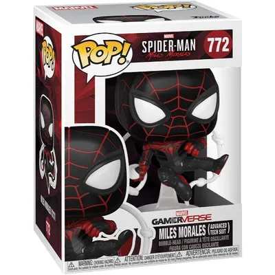 Funko POP Miles Morales 770 (Crimson Cowl Suit) - Spiderman Miles