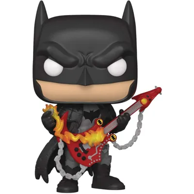 Funko Pop DC Heroes Batman, Death Metal Batman with Guitar | Scarborough  Town Centre Mall