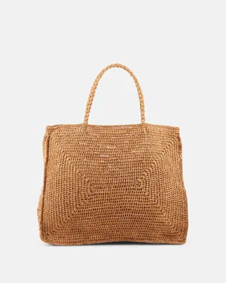 CABAS YALI CAMEL - N/A RAPHIA - Minelli