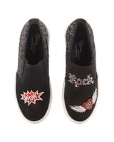 Basket - Galega NOIR N/A CROUTE VELOURS VEAU Minelli