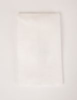 Foulard à bords francs blanc femme | Morgan