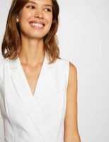 Combinaison ajustée avec boucle ecru femme | Morgan