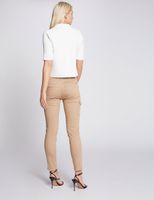 Pantalon droit taille standard sable femme | Morgan