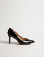 Escarpins à talons aiguilles vernis noir femme | Morgan