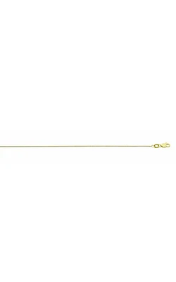 7mm Box Chain Necklace in 14k Gold