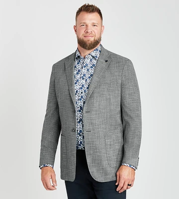 Modern Fit Solid Woven Sport Jacket