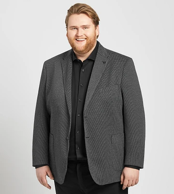 Modern Fit Houndstooth Knit Sport Jacket