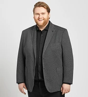 Modern Fit Houndstooth Knit Sport Jacket