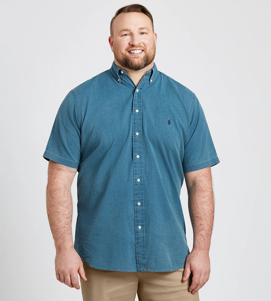 Seersucker Casual Shirt