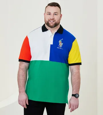 Big Pony Colour-Block Polo