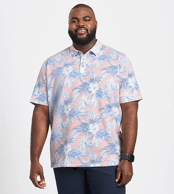 Costa Wave Hibiscus Polo