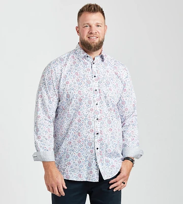 Non Iron Paisley Shirt