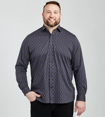 Geo Print Casual Shirt
