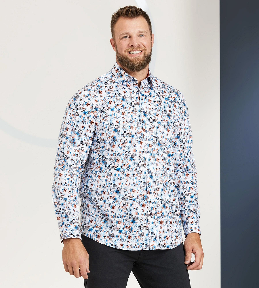 360° Stretch Floral Shirt