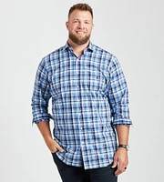 Plaid Poplin Shirt