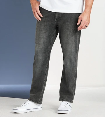 Straight Fit Jeans Grey Wash