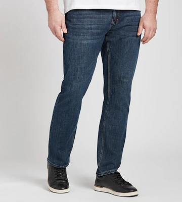 Straight Leg Denim Jean Dk Wash