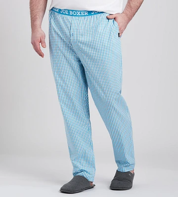 Poplin Check Pants