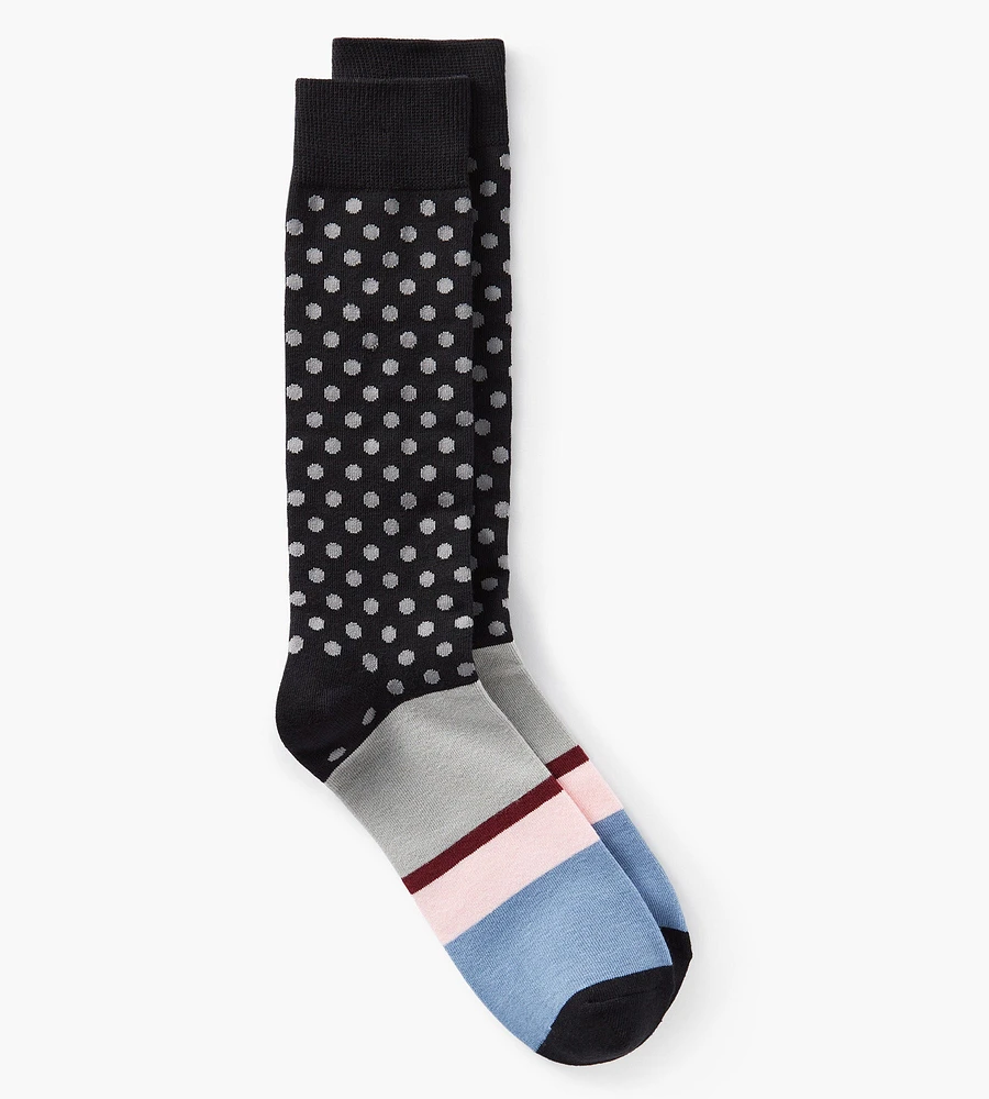 Polka Dot Stripes Socks