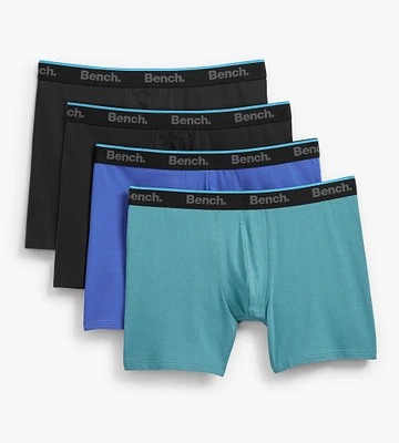 4 Pack Smart Temp Cotton Boxer Briefs