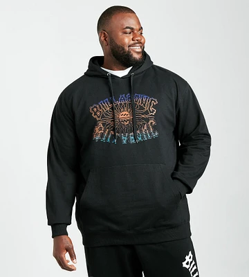 Reflection Logo Pull Over Hoodie