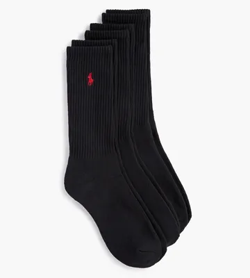3-Pack Athletic Crew Socks