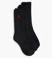 3-Pack Athletic Crew Socks