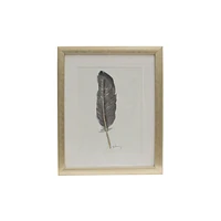 Cuadro Giclee Feathers, Set de 4 Piezas