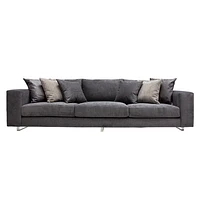 Love Seat Viena Charcoal