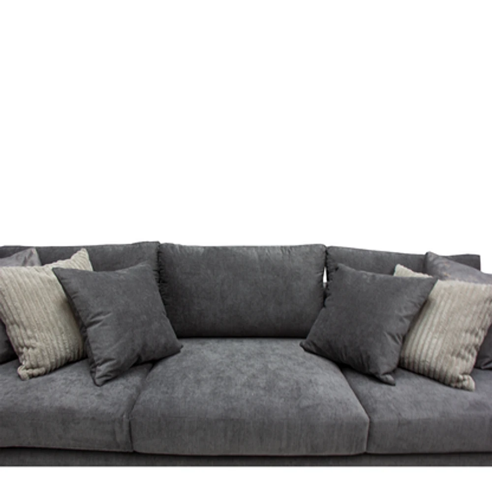 Love Seat Viena Charcoal