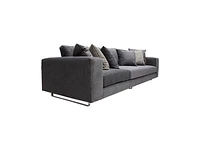 Love Seat Viena Charcoal