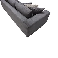 Love Seat Viena Charcoal