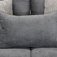 Love Seat Viena Charcoal II