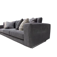 Love Seat Viena Charcoal