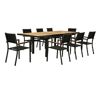 Comedor Extendible con 8 Sillas Calpe